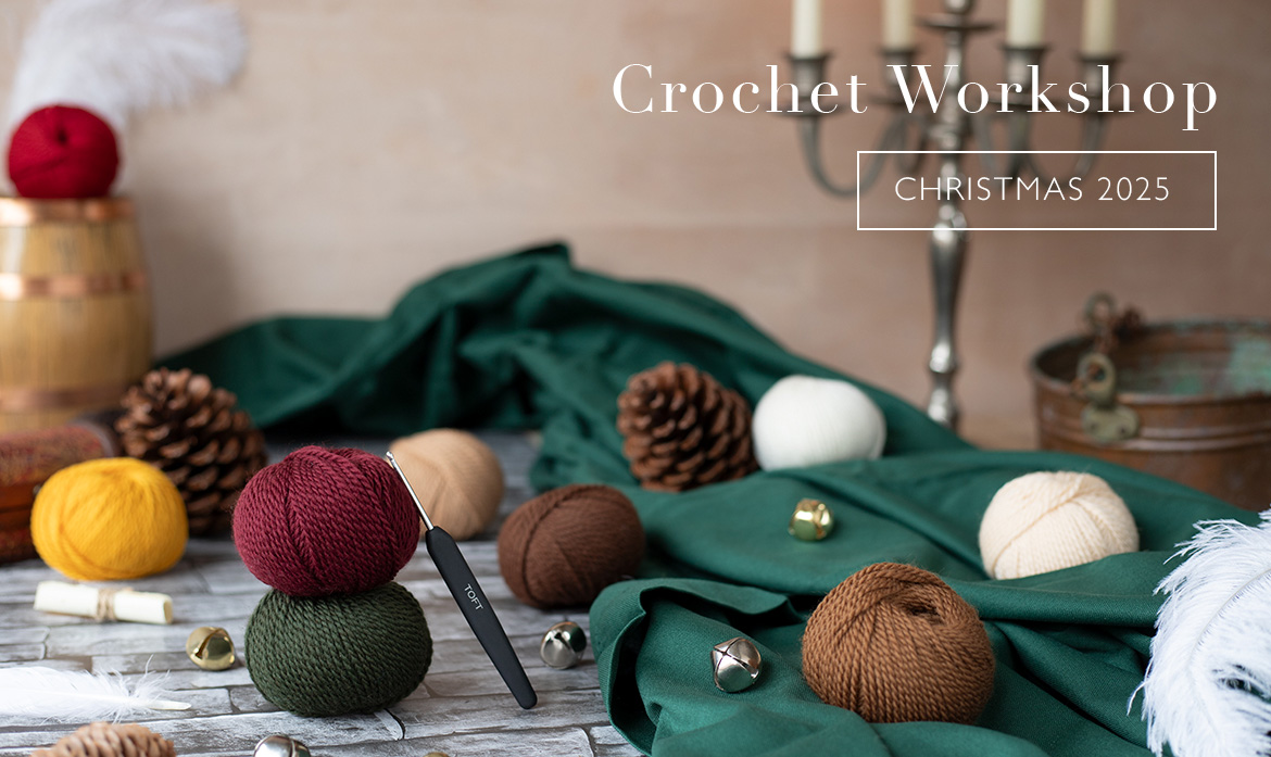 TOFT old shire hall warwick workshop crochet christmas